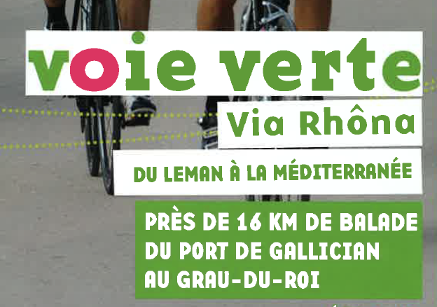 Voie verte et Viarhôna