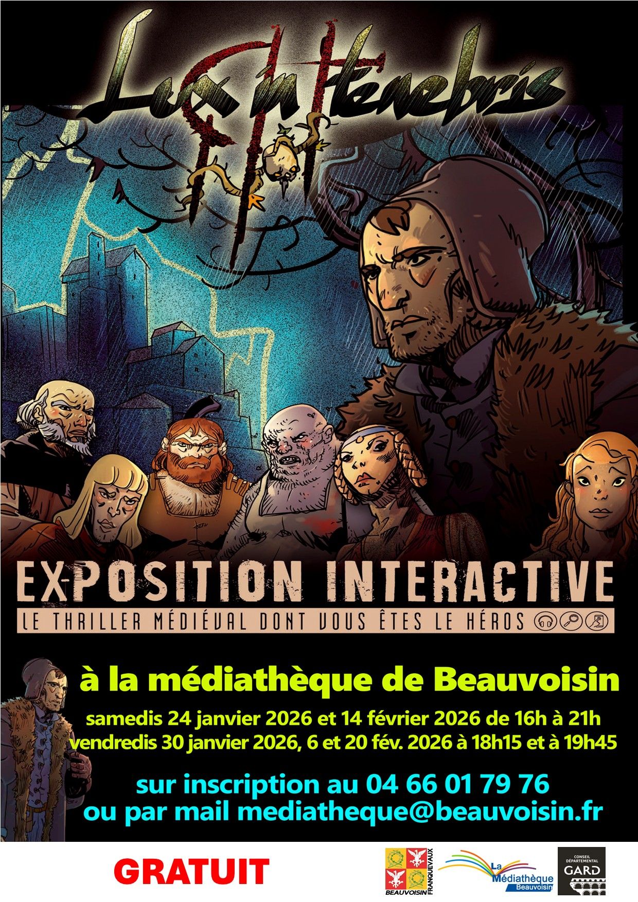 Exposition interactive "Lux in tenebris" 