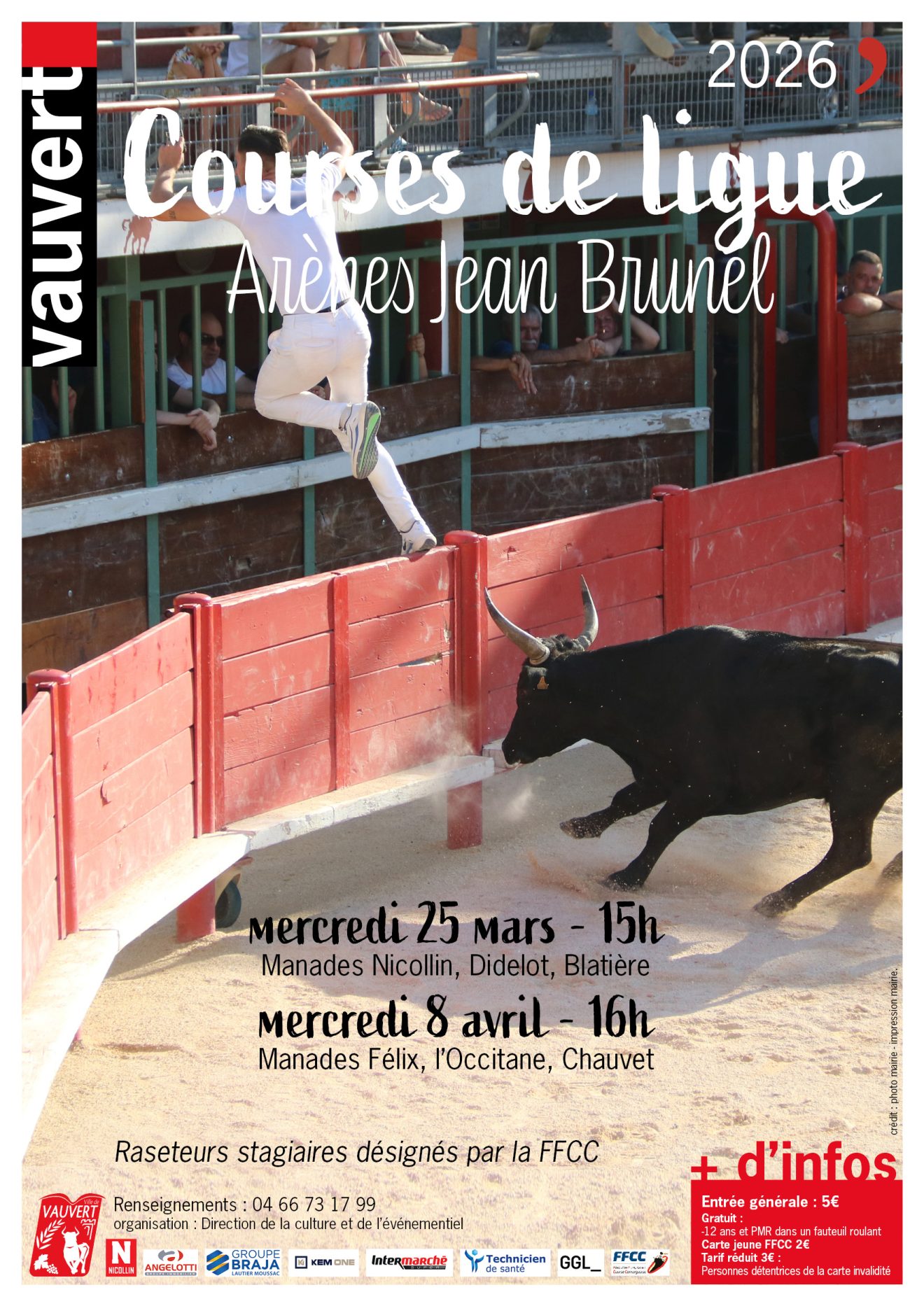 Mercredi 08 avril à Vauvert - Course de ligue