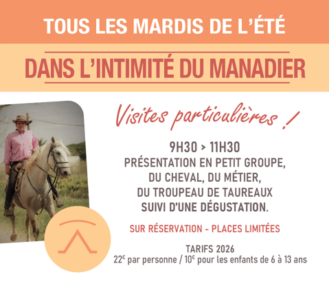 Mardis matin de l'été - Manade Agnel -Le Cailar
