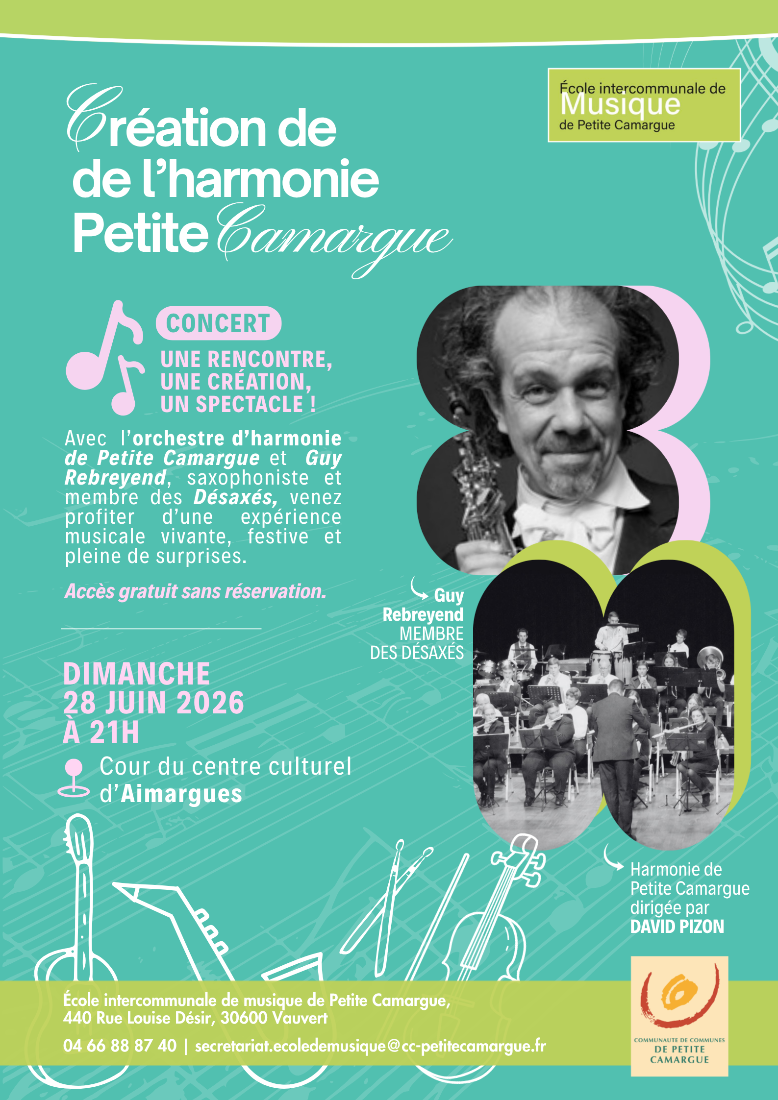 Concert musique aimargues