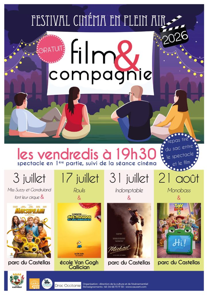 Film et compagnie Vauvert aout