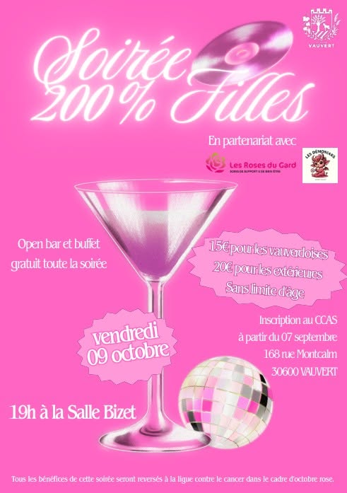 Soirée 200% filles