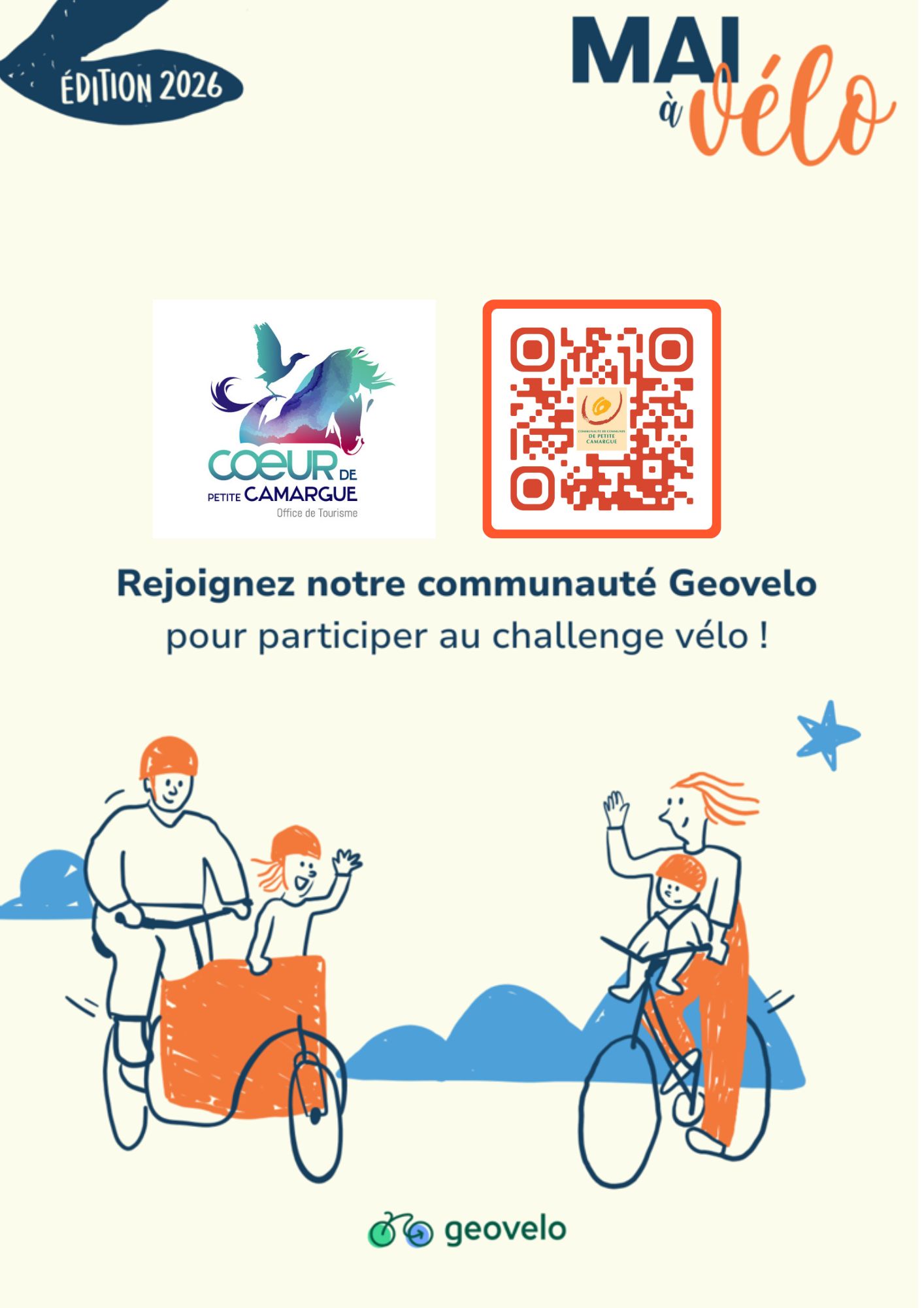 Mai à vélo Camargue gardoise