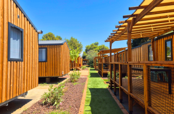 Camping Monte Cristo à Vauvert, mobil-homes