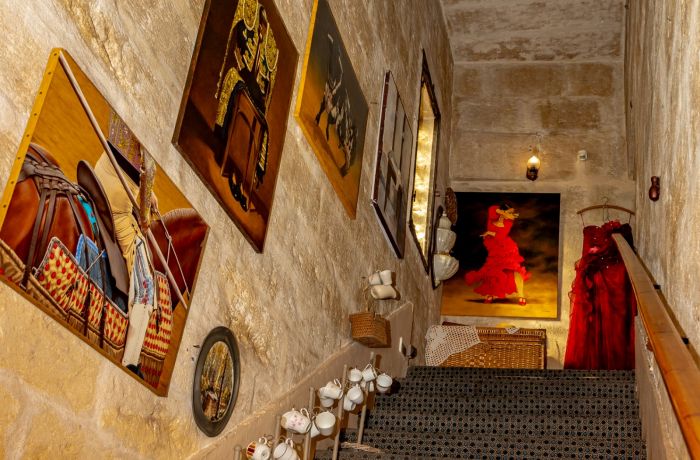 Gentes meublé le cailar, escalier