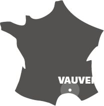 Map Vauvert